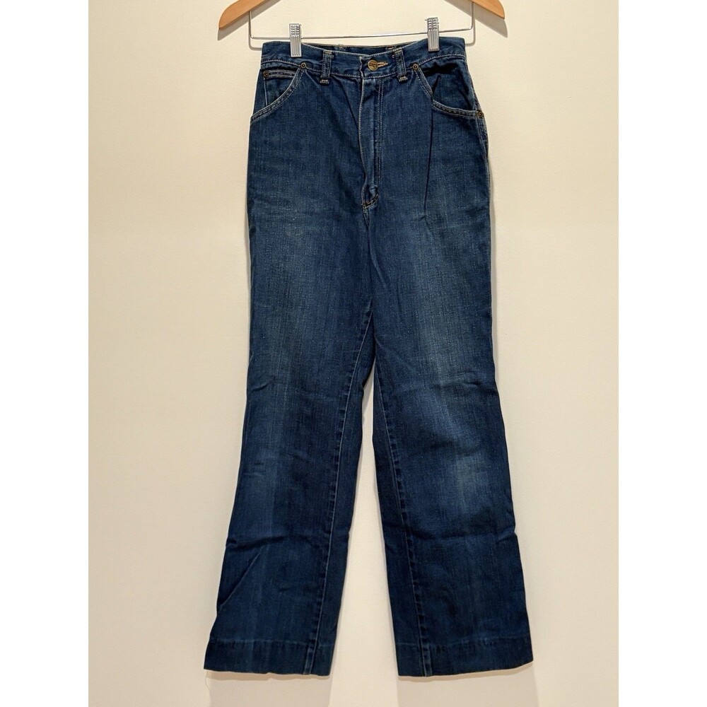 Original Vtg 70's Wrangler Boot Cut Jeans 24x29”